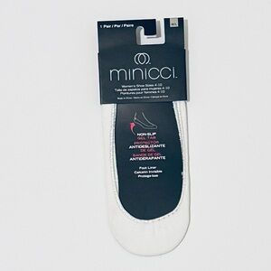 Minicci Women's White Foot Liners